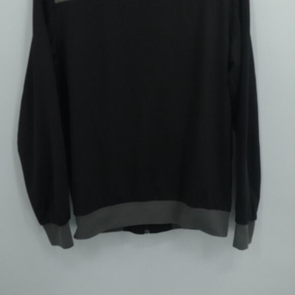 Travis Mathew Jacket Mens Medium Gray Black Tech Track Performance Full Zip Golf - Picture 12 of 13